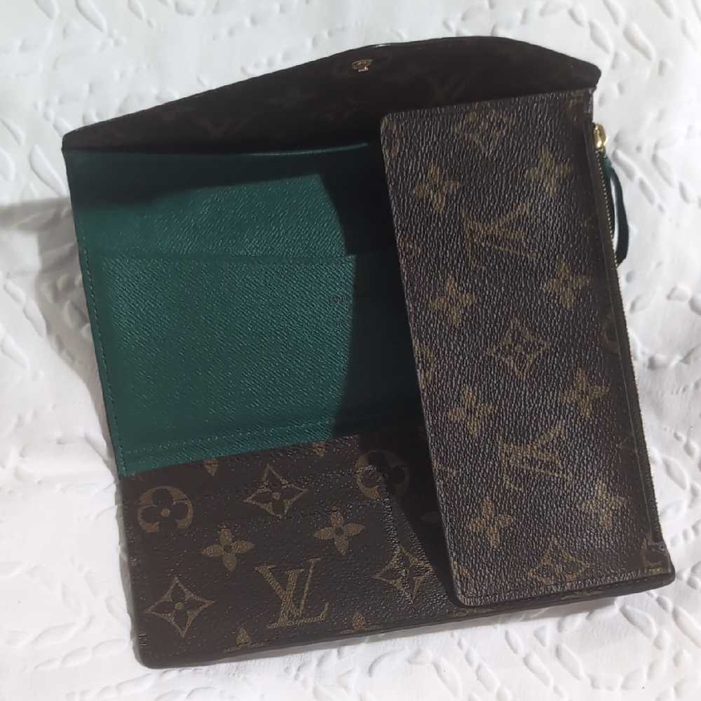 Louis Vuitton Brown Monogram Wallet - Picture 3 of 5